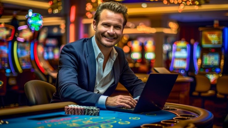 hongkong togel live-dealer table showing blackjack game on mobile screen